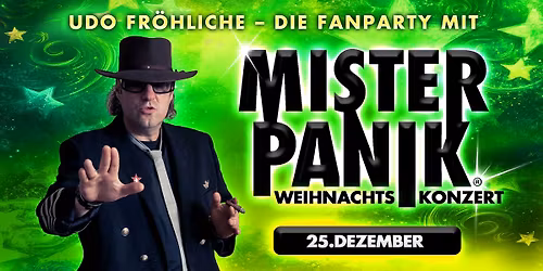 Udo Fr\u00f6hliche \ud83c\udf1f Die Lindenberg Fan-Party mit Mister Panik \ud83c\udf84 Weihnachtskonzert