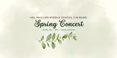 7th\/8th Grade Band Spring Concert