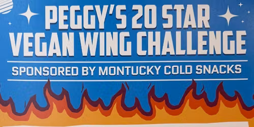 Peggy\u2019s 20 star vegan wing challenge 