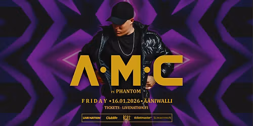 A.M.C (UK) ft. Phantom (UK), \u00c4\u00e4niwalli, Helsinki 16.1.2026