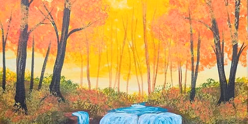 Paint and Sip: Amber Forest Falls
