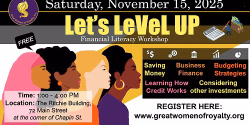 Let's LeVeL UP - Financial Literacy Workshop