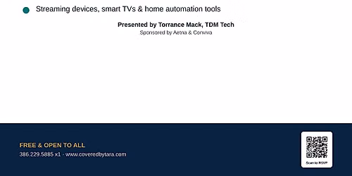 Free Senior Technology Series: Mastering Smart Devices Fri, Sept 25 at 3 PM