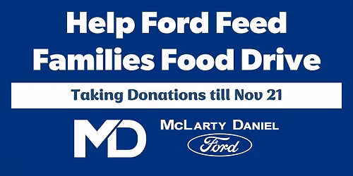 Help Ford Feed Families Food Drive