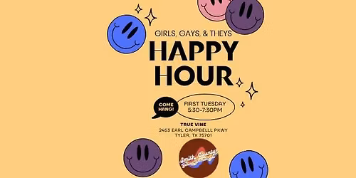 Girls, Gays, & Theys | HAPPY HOUR