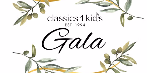 Classics 4 Kids Gala