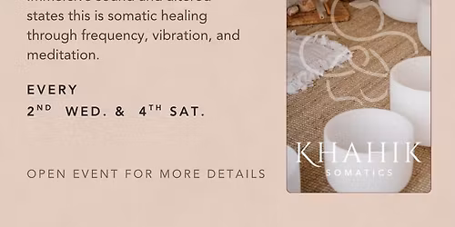 Somatic sound at Peace River Botanical and Sculpture Gardens