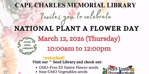 Celebrate National Plant a Flower Day