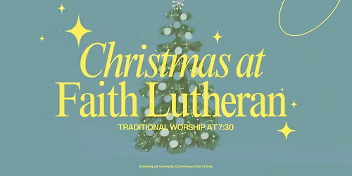 Christmas at Faith | Traditional Worship