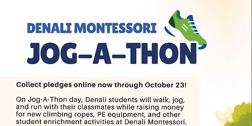 Denali Montessori Jog-a-thon