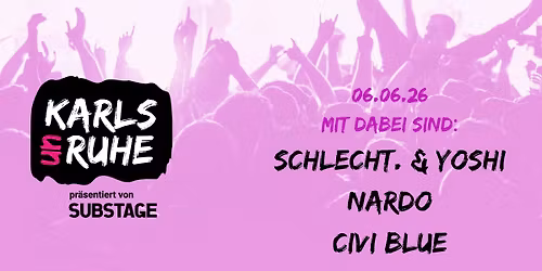 KARLSUNRUHE: SCHLECHT. & YOSHI NARDO | CIVI BLUE