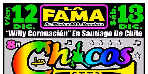 LOS CHICOS DE LA CUMBIA EN SANTIAGO DE CHILE