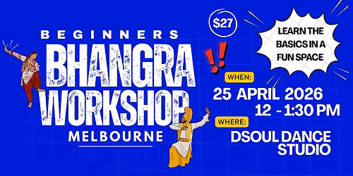 Beginners Bhangra Workshop