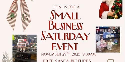 Small Business Saturday Christmas Event