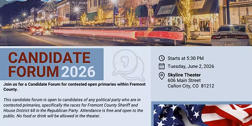Candidate Forum 2026