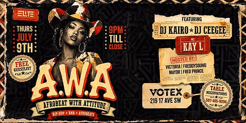 A.W.A : Afrobeat With Attitude