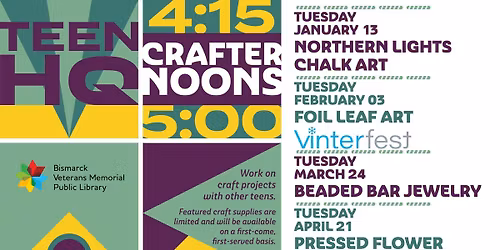 Crafternoon in Teen HQ