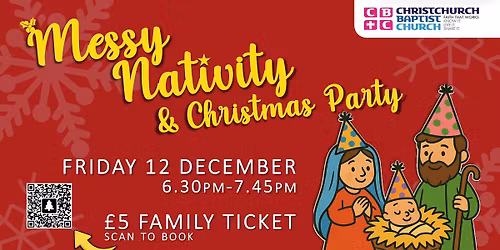 Messy Nativity & Christmas Party