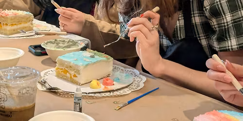 Cake Canvas: A Cake Painting Session