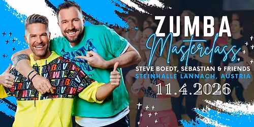 Zumba Masterclass Steve Boedt, Sebastian + Friends