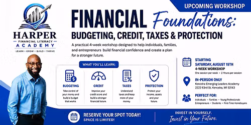 FINANCIAL Foundations: BUDGETING, CREDIT, TAXES & PROTECTION