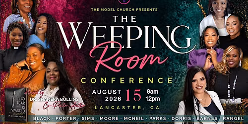 The Weeping Room Conference 2026