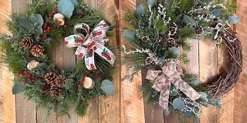 DIY Wreath Workshop with Urban Prairie Landscape