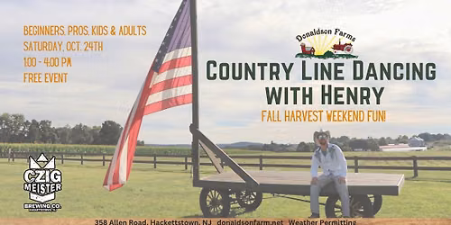 Country Line Dancing on the Farm!