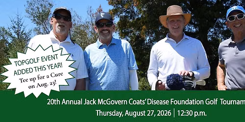 20th Annual Golf Tournament and Dinner