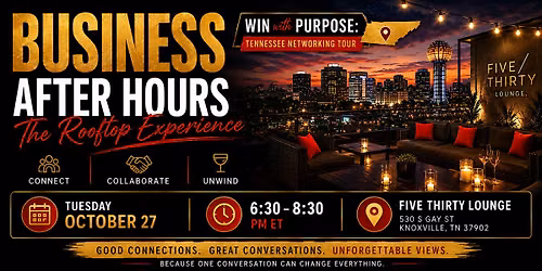 Business After Hours Knoxville: The Rooftop Experience