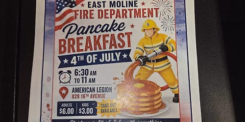 East Moline Firefighters Pancake Breakfast