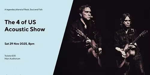 The 4 of US Acoustic Show