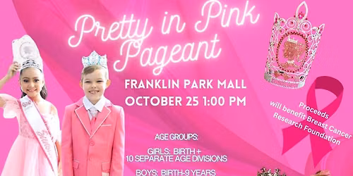 OH-TOLEDO Pretty in Pink Pageant in Franklin Park Mall