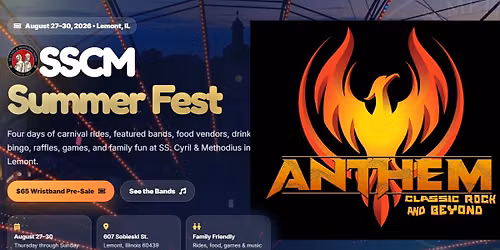 Anthem @ St. Cyril & Methodius Summer Fest
