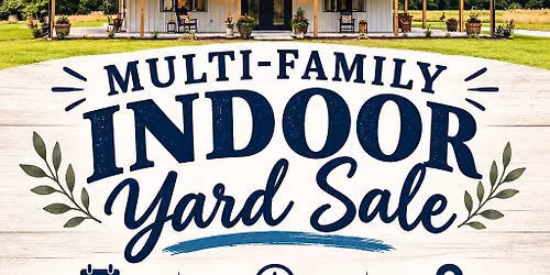 Multi-Family Indoor Yard Sale