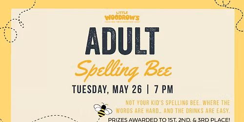 Adult Spelling Bee