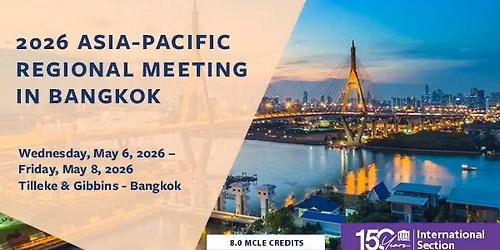 2026 Asia-Pacific Regional Meeting in Bangkok