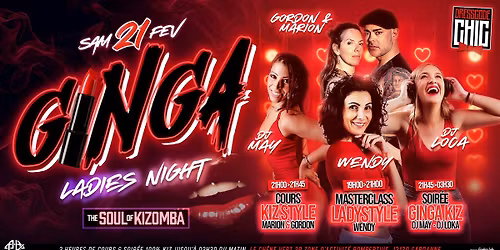 Ginga kiz ladies night \u2764\ufe0f