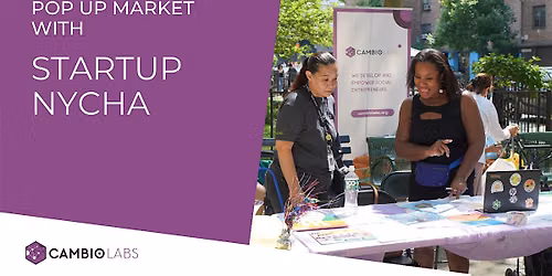 POPUP MARKET WITH STARTUP NYCHA I Entrepreneur & Product Showcase