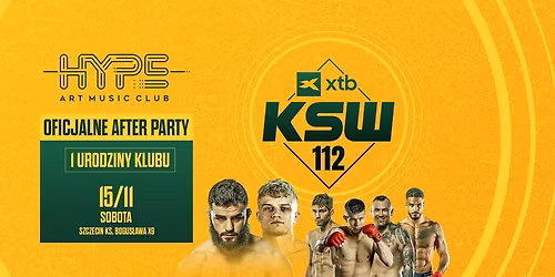 KSW AFTER PARTY \ud83d\udd25 | HYPE CLUB SZCZECIN