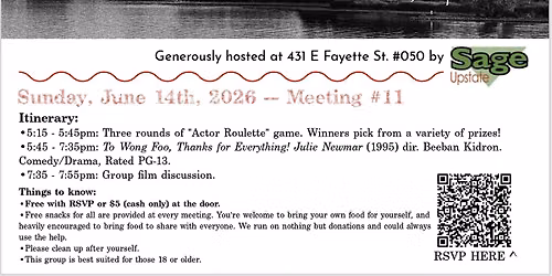 Syracuse Gay Film Society #11 - To Wong Foo, Thanks for Everything!