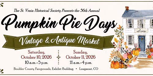 Pumpkin Pie Days Vintage & Antique Market 