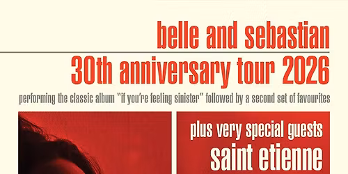 Belle and Sebastian Halifax Tickets