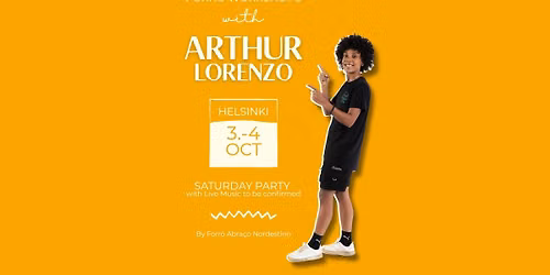 Forr\u00f3 Workshop with Arthur Lorenzo