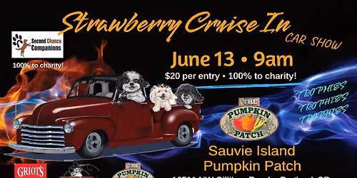 \ud83d\ude97\ud83c\udf53 Strawberry Cruise-In Car Show \ud83c\udf53\ud83d\ude97