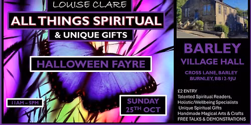 Louise Clare - All things Spiritual & Unique Gifts Halloween Fayre