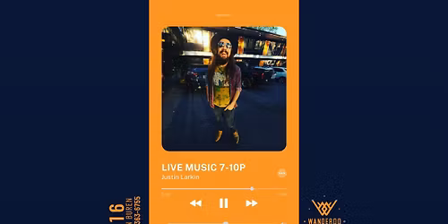 Justin Larkin LIVE at the Gravel Bar at Wanderoo Lodge