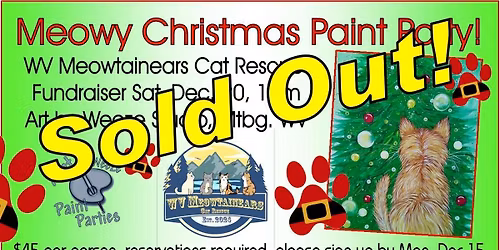 Meowy Christmas Paint Party