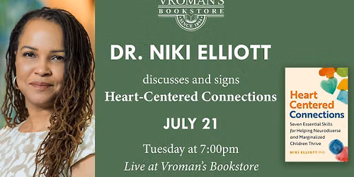Dr. Niki Elliott discusses & signs Heart-Centered Connections