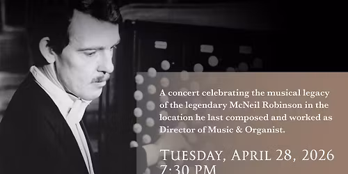 Jubilate Deo: Celebrating the Music of McNeil Robinson